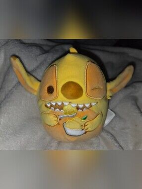 5" Squishmallows Disney Mystery Squad Stitch Lemon Sorbet plush